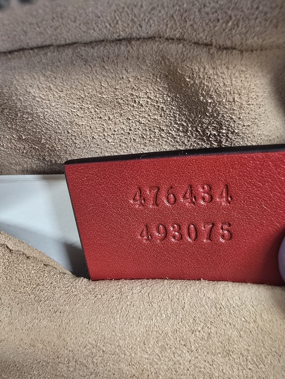 Gucci Red GG Marmont Quilted Leather Belt Bag - Picture 9 of 10